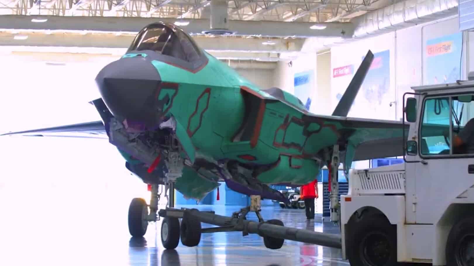 Літак F-35 компанії Lockheed Martin призначений для ПС Німеччини. Серпень 2026. Кадр з відео: Lockheed Martin