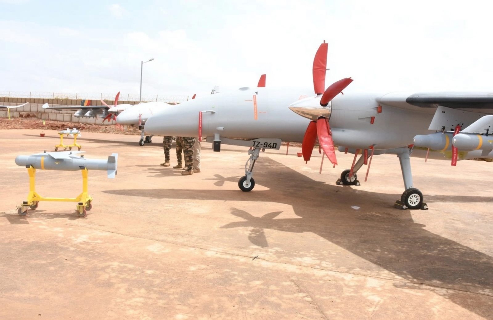 Malian Junta Receives Batch of Turkish Bayraktar AKINCI Strike Drones