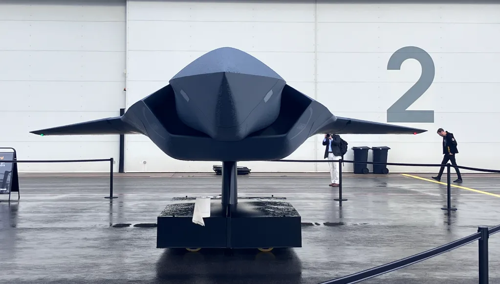Повномасштабна модель Saab A3-001. Фото Томас Ньюдік