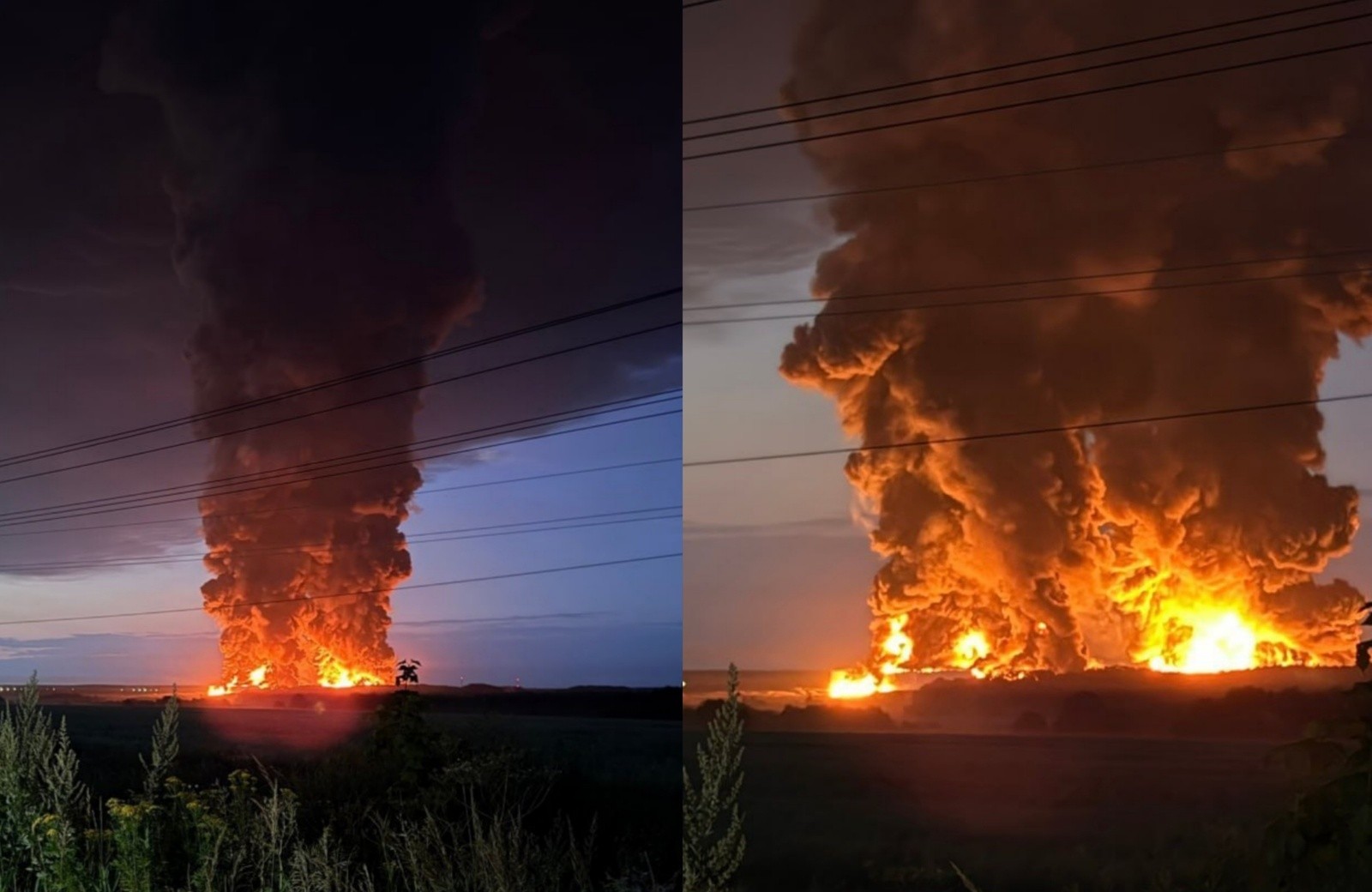Wildberries Logistics Hub in Tula Region Burns Following Drone Strike