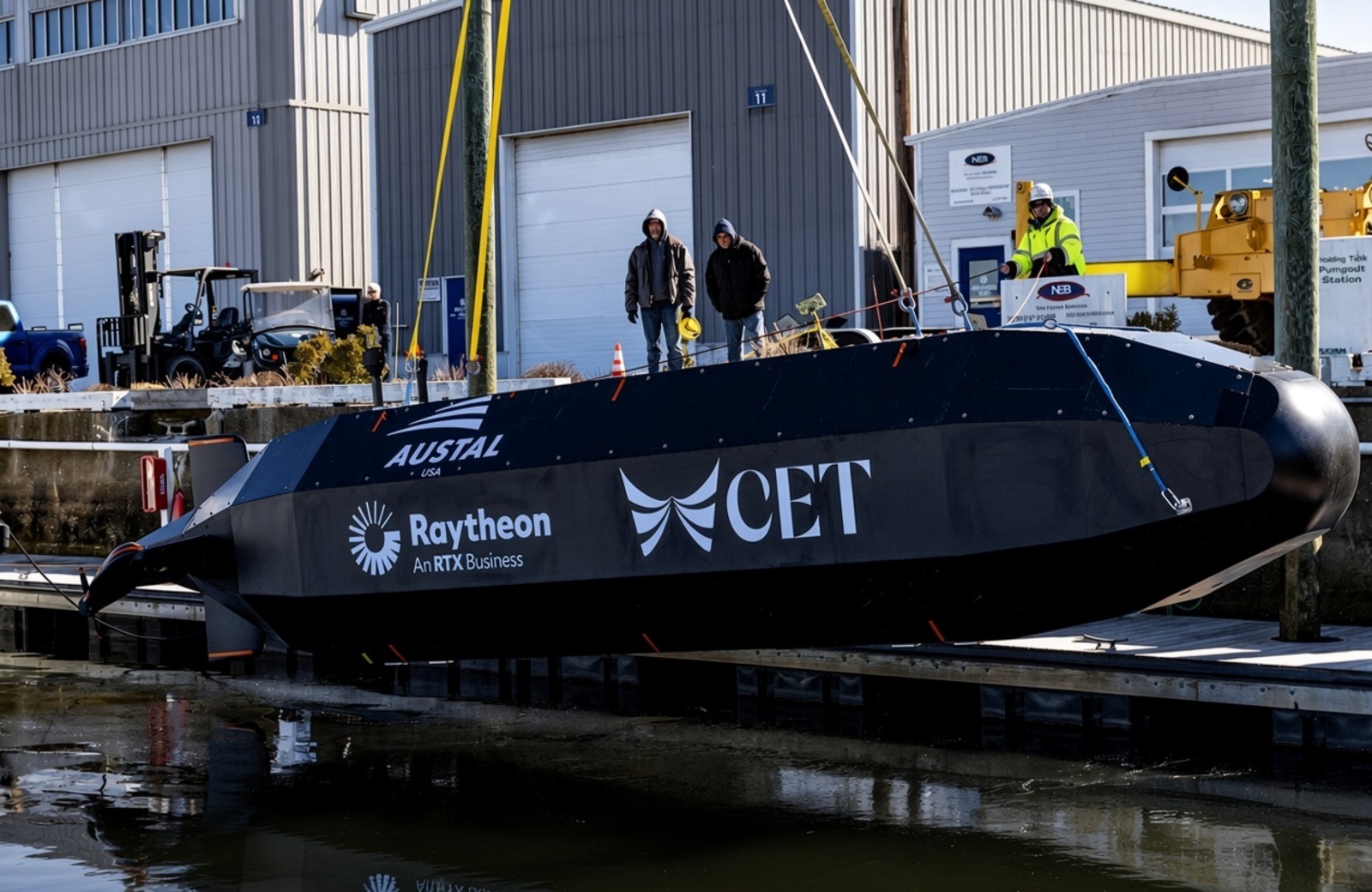 ВМС США випробували новий підводний дрон Hadalus довжиною 10 метрів