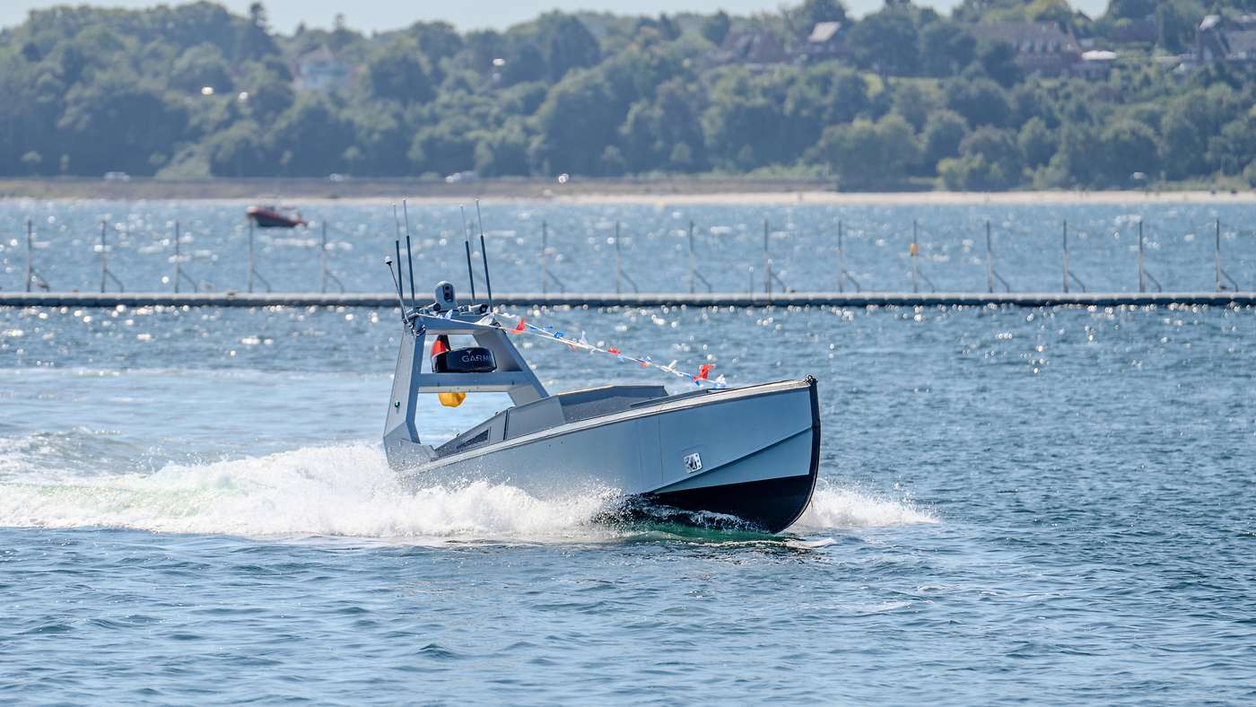 STARK Delivers First Seetaube Naval Drone to German Armed Forces