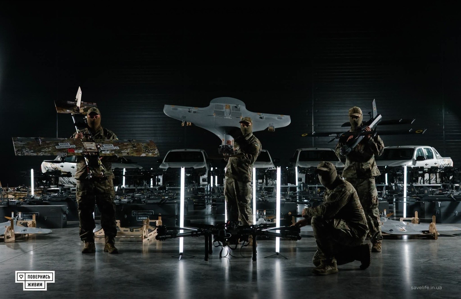 Come Back Alive Foundation Delivers More Than 5,000 Middle-Strike Drones to the SSU’s Special Operations Center “A”