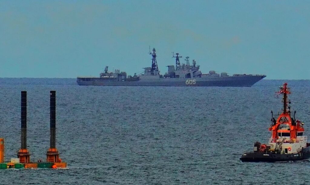 Destroyer Admiral Levchenko in the Baltic Sea. August 1, 2026. Photo credits: marinefotografie
