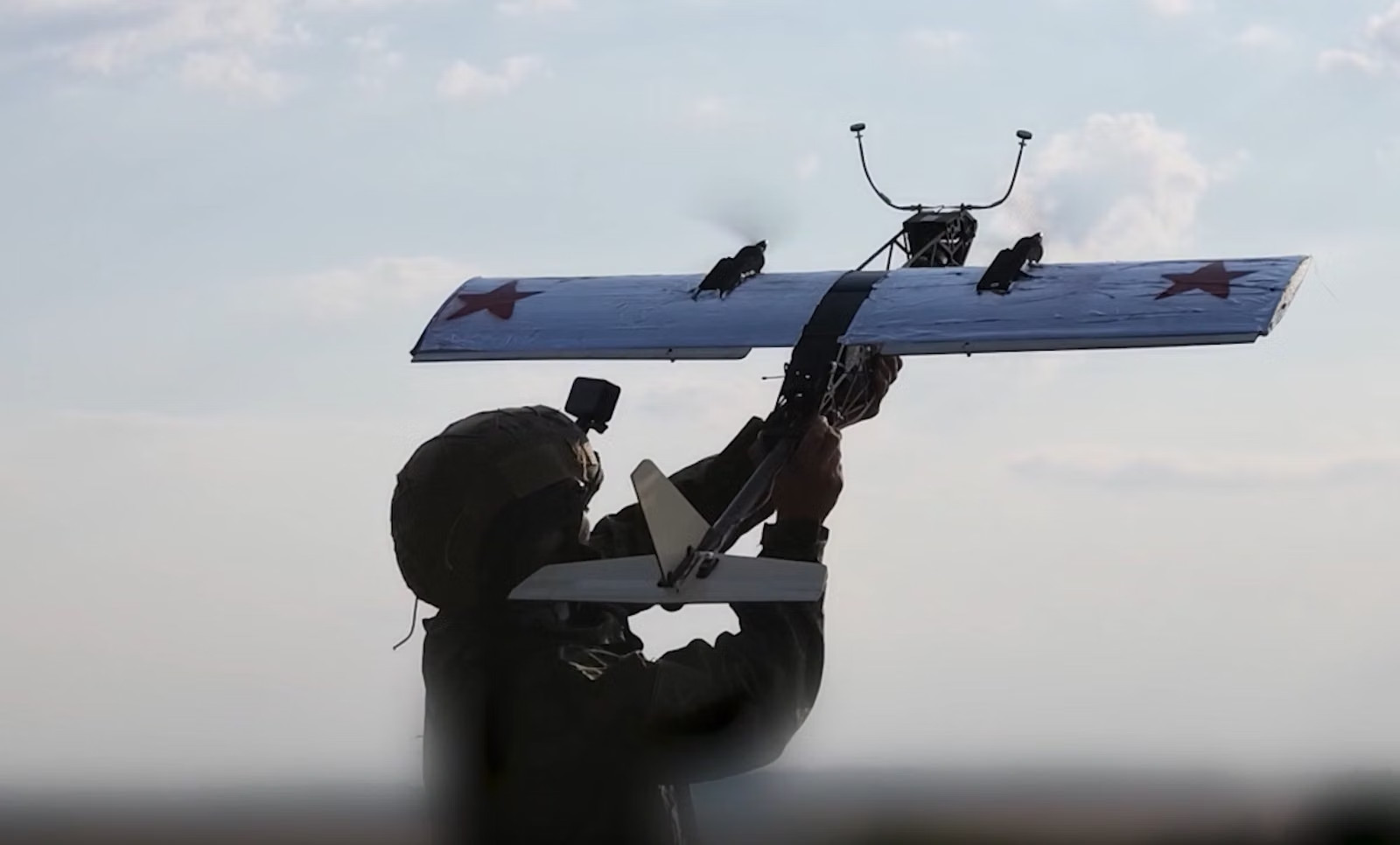 Russian Forces Receive New Malysh Fixed-Wing Drone Interceptor