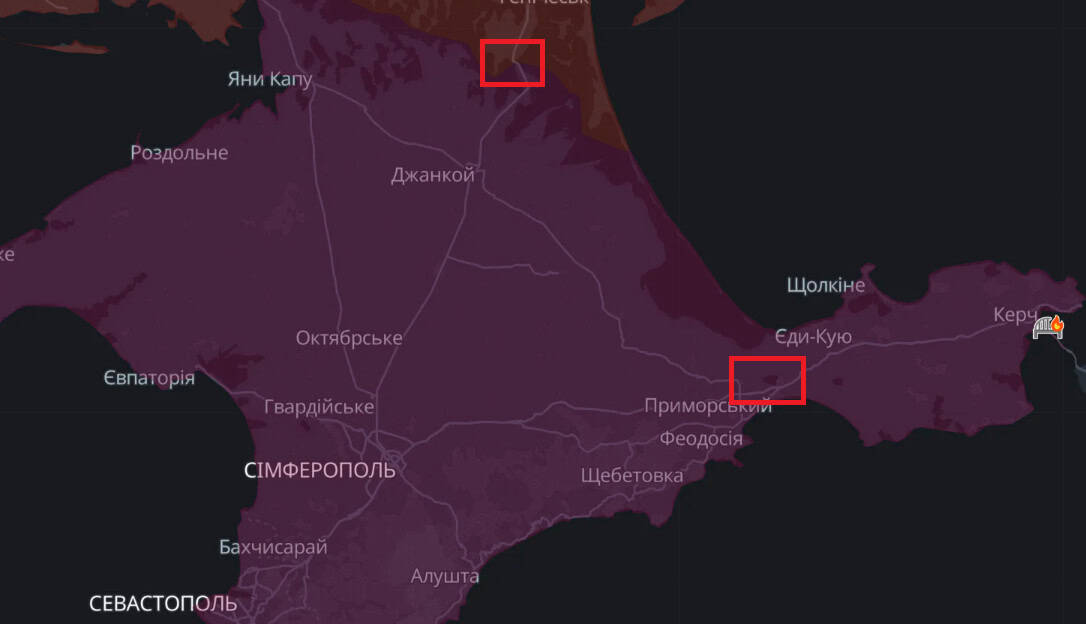 Ukraine Struck Two Railway Bridges and Depot of Unmanned Naval Vessels in Crimea