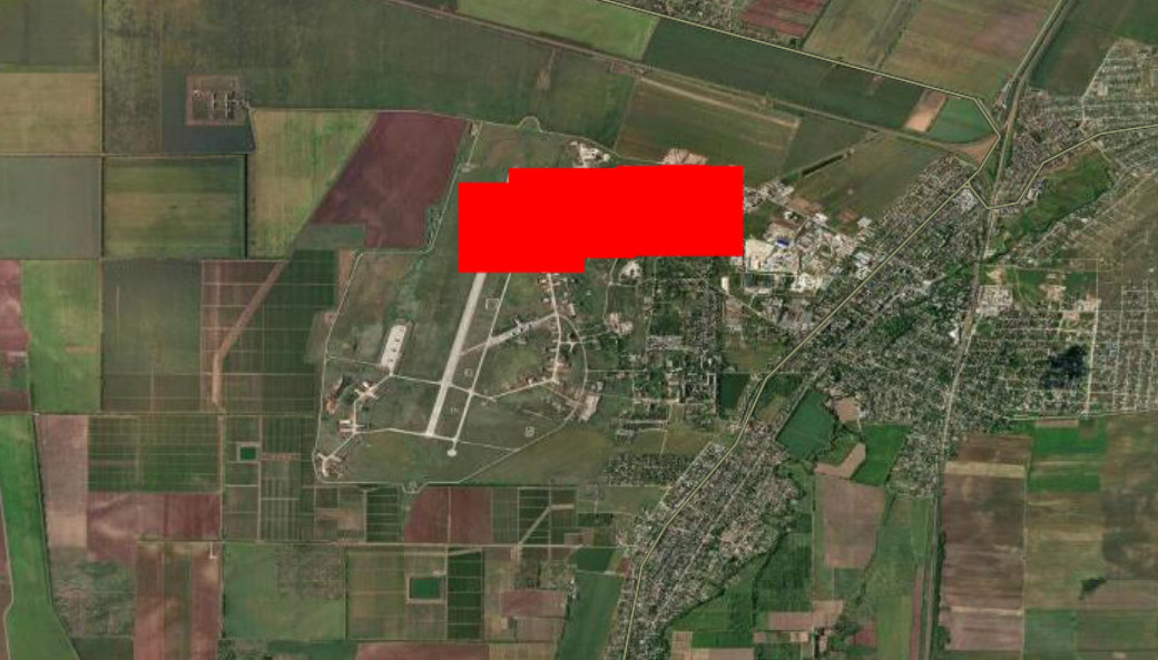 На авіабазі «Гвардійське» у Криму спалахнула пожежа біля складів боєприпасів