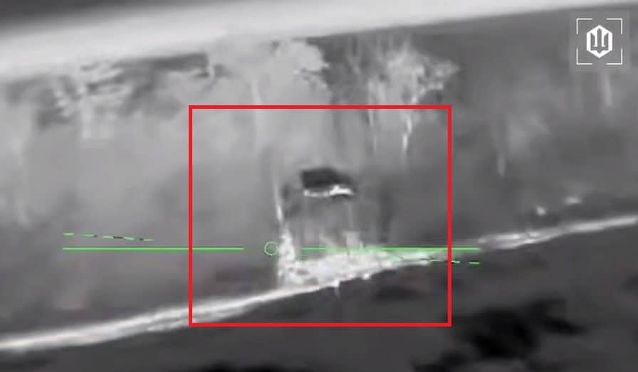 Strike on a Russian Iskander-M missile system on May 30, 2026. Illustrative image. Footage by the 1st Center of the Unmanned Systems Forces