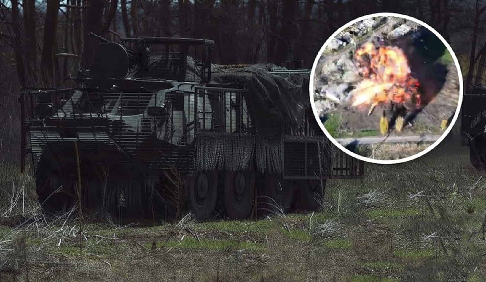 BTR-60-Based Kamikaze Drone Helped Break Through Russian Defenses in Nove Village