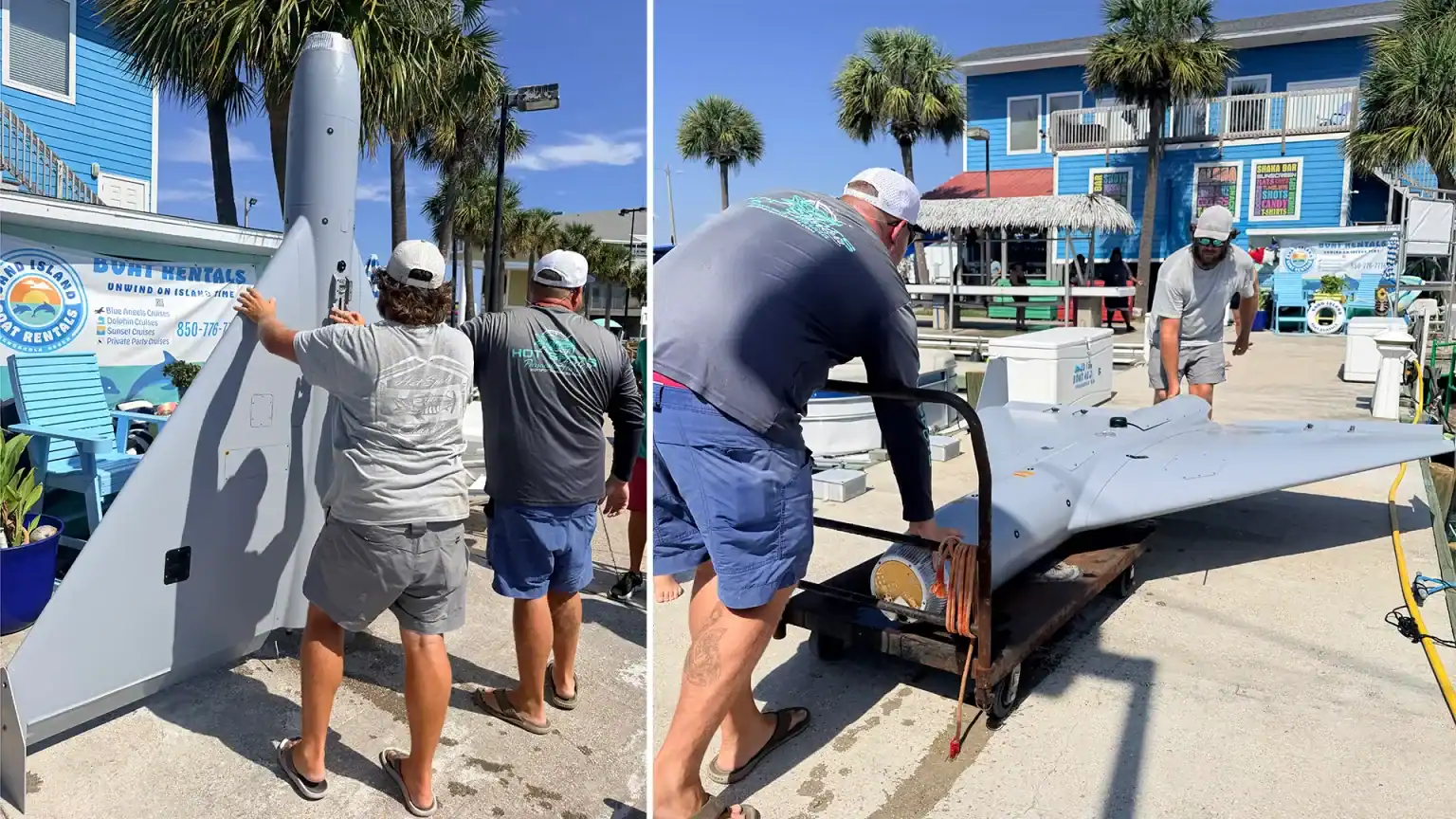 Florida Fisherman Catches Shahed-Like LUCAS Drone