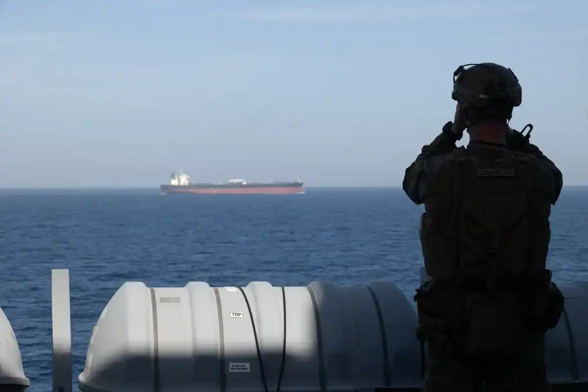 Iranian Missile Hits Ship with U.S. Marines in the Strait of Hormuz