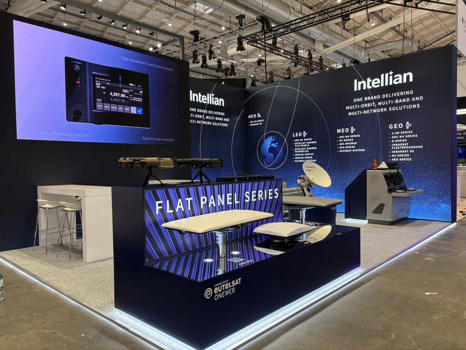 Intellian розробила нові військові системи супутникового зв’язку