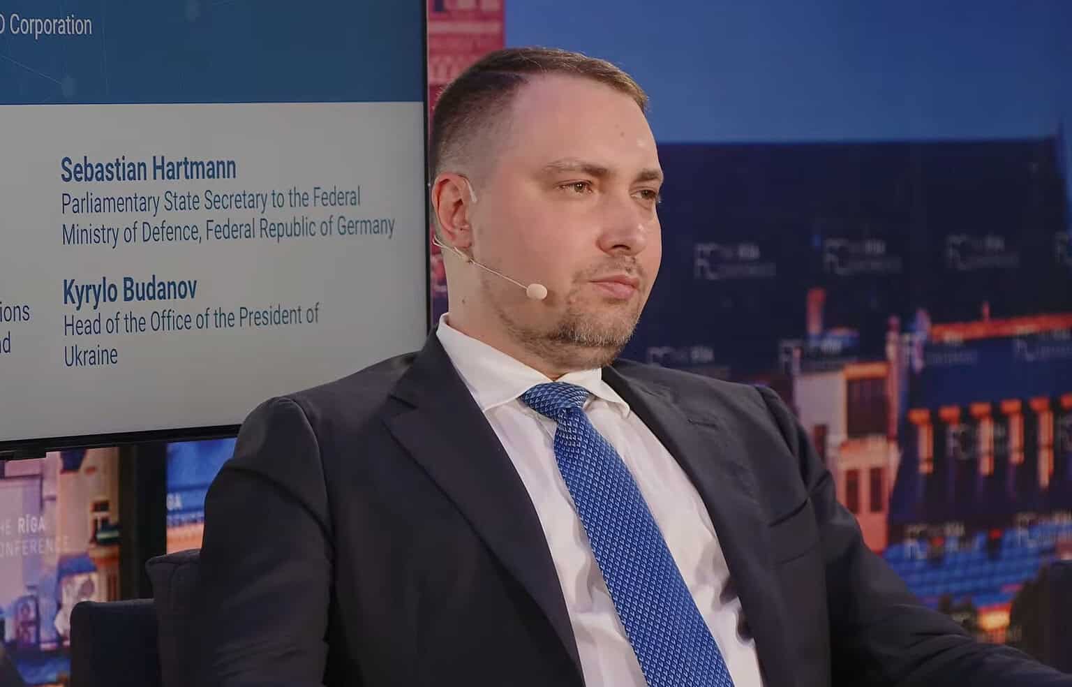 Голова Офісу Президента України Кирило Буданов на міжнародній конференції з питань безпеки та зовнішньої політики у Ризі. Вересень 2026. Фото: Кирило Буданов