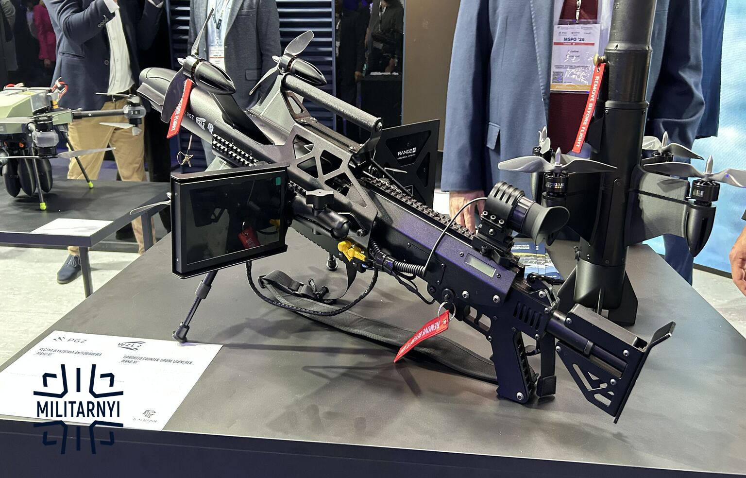 Poland Unveils MAKO X1 Man-Portable Counter-UAS System