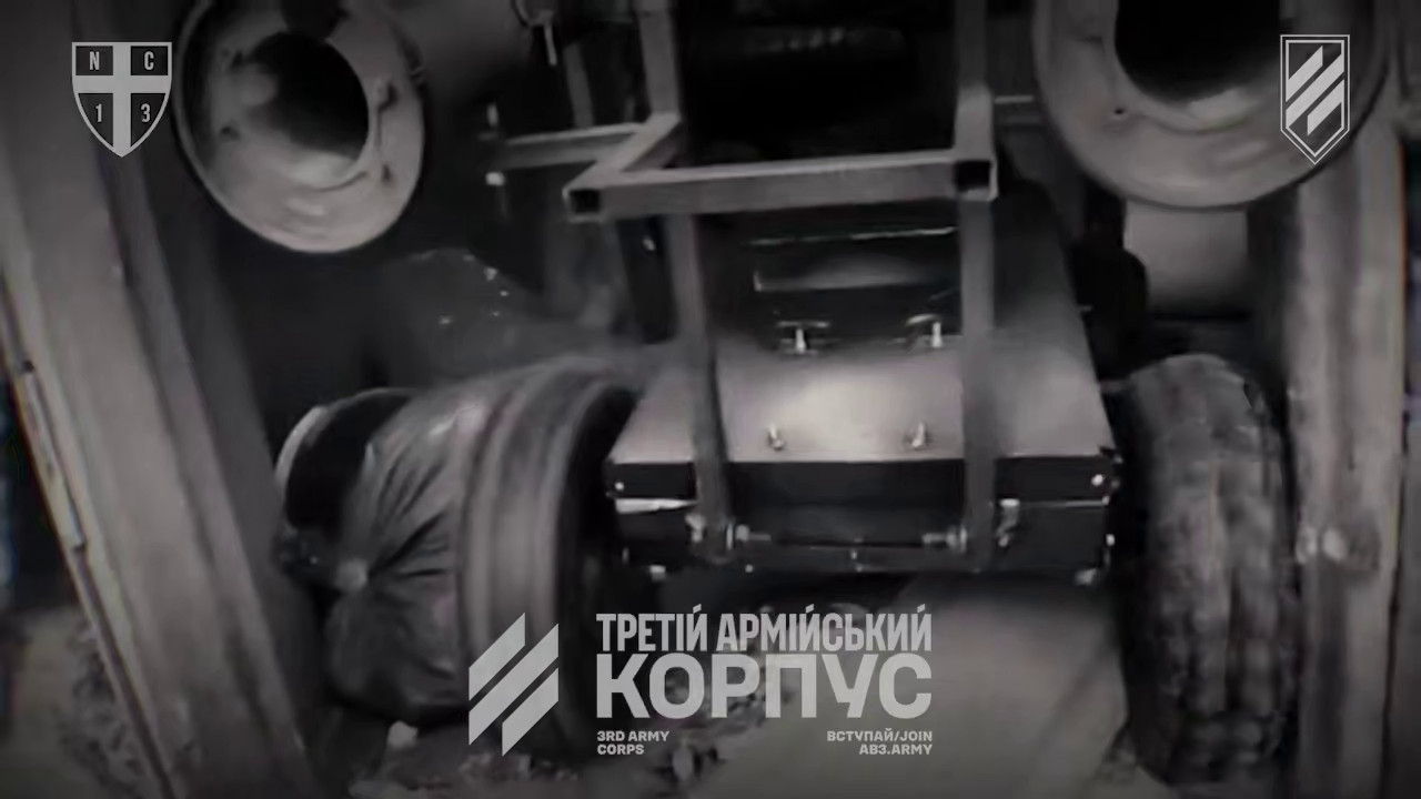 UGVs With Grenade Launchers Attack Russian Positions During Operation Vivaldi
