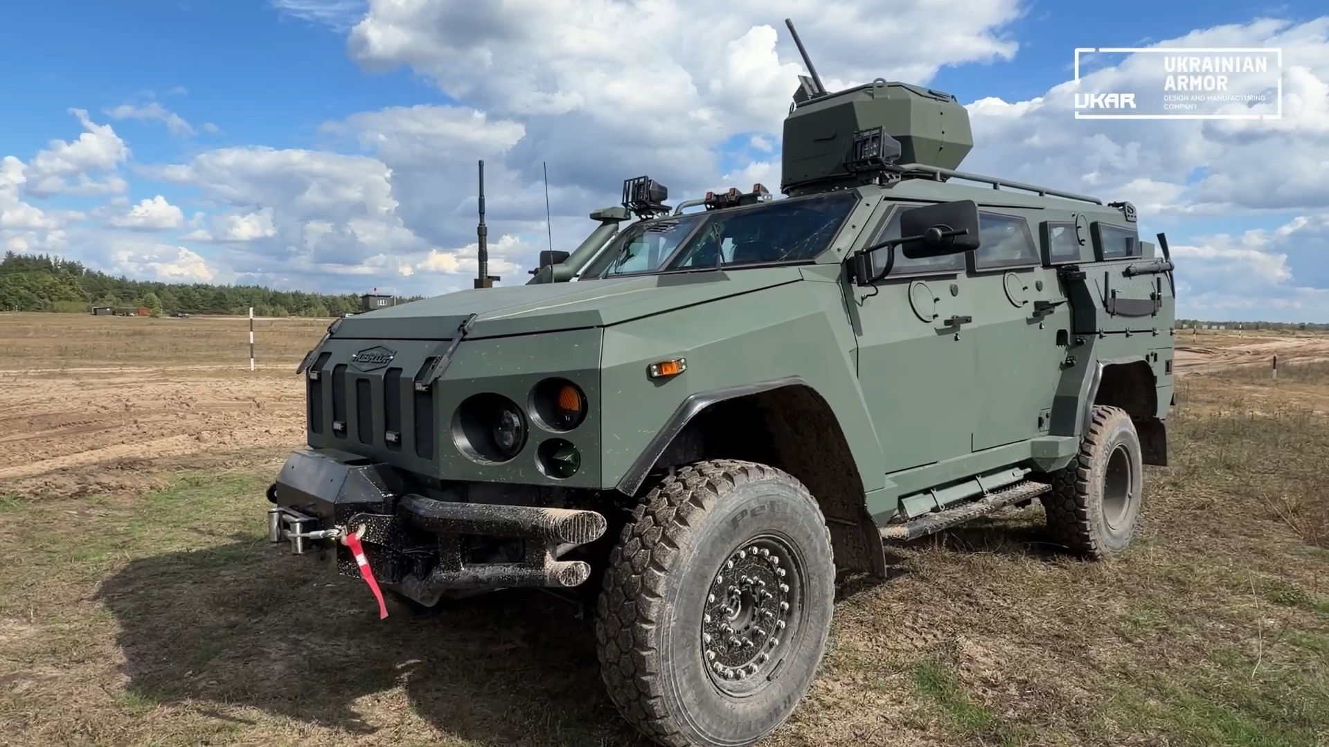 На «Новатор 2» адаптували новий бойовий модуль із кулеметом Browning