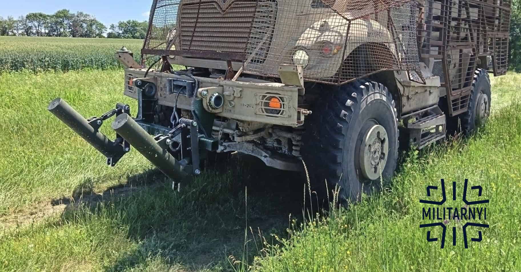Електромагнітними мінними тралами «ПІДРИВ» почали оснащувати українську бронетехніку
