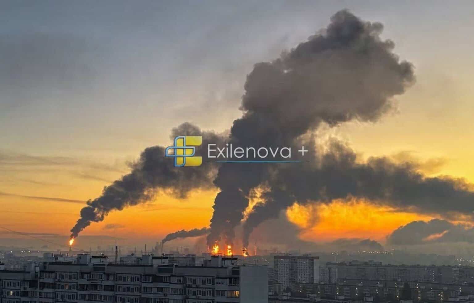 Ukrainian Drones Attack One of Russia’s Largest Oil Refineries in Perm