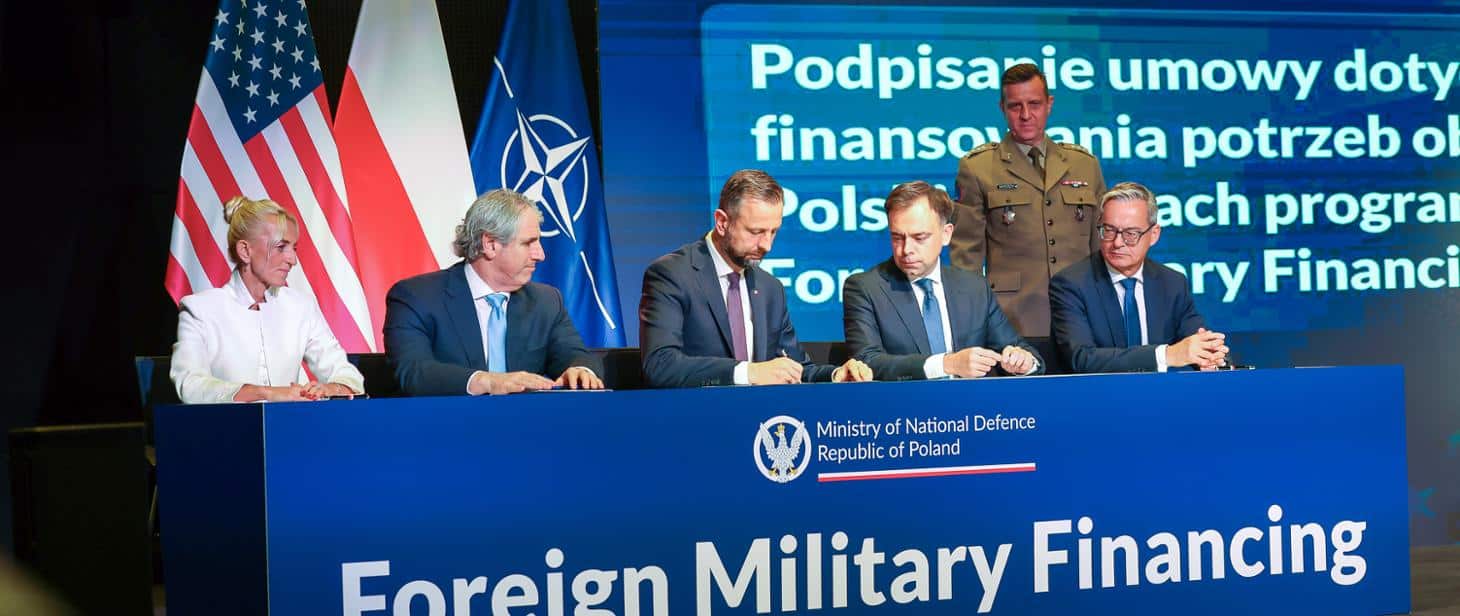 Підписання кредитної угоди між Польщею та США, вересень 2026. Фото міністерство оборони Польщі
