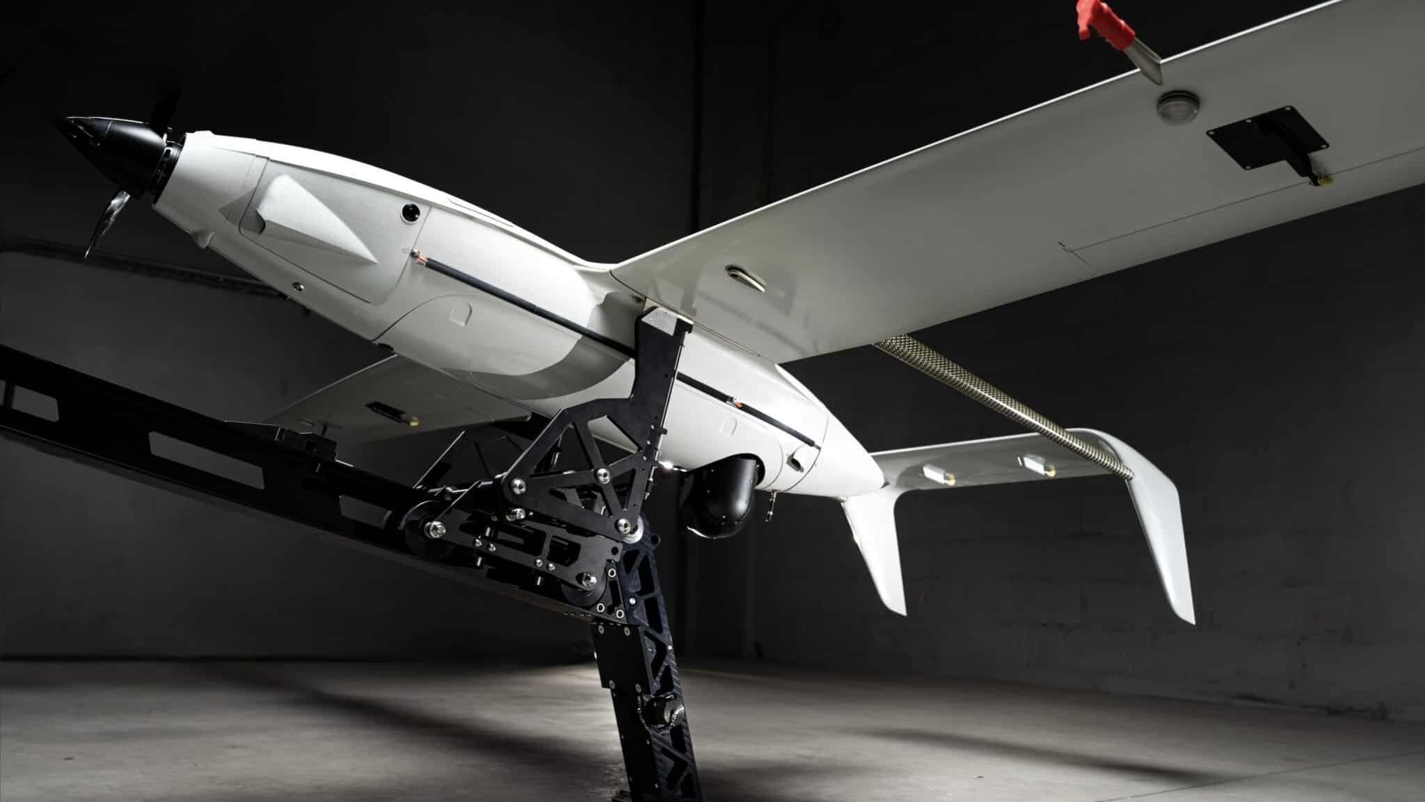 Raybird UAV with a hydrogen-powered electric motor. Ukraine, January 2026. Photo credits: Skyeton