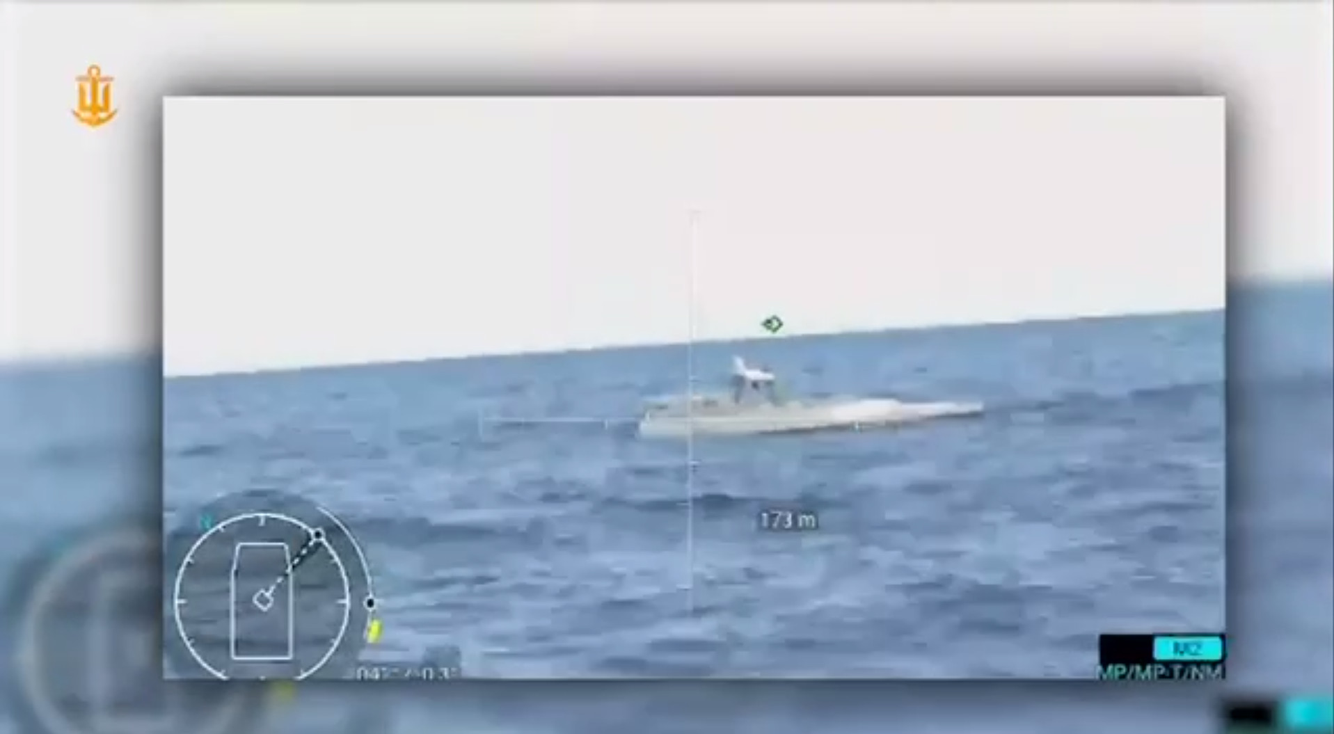 First-Ever Naval Drone Battle: Ukrainian Sargan Destroys Russian USV