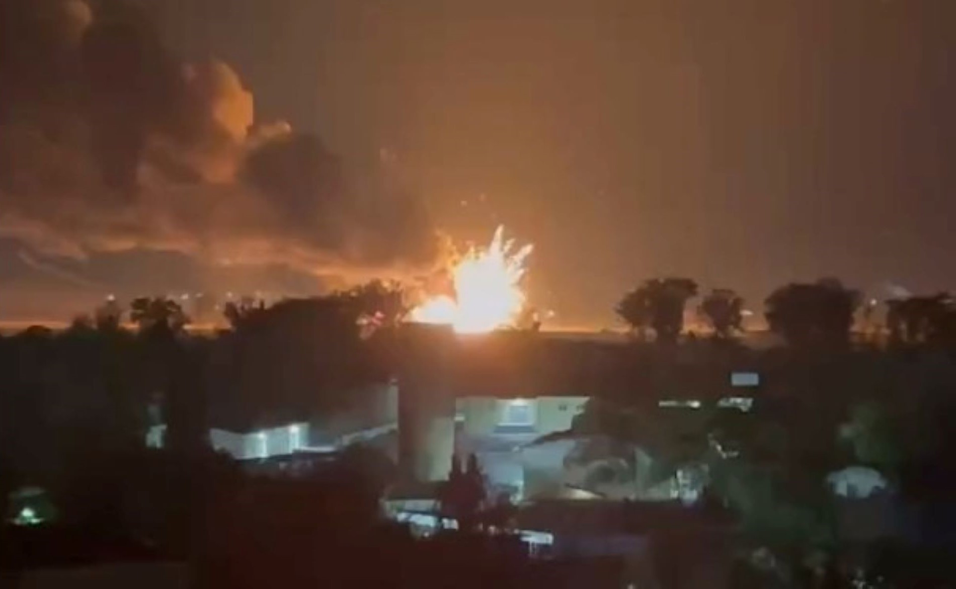 Ammunition Detonates at Airfield in Rostov Following Drone Attack