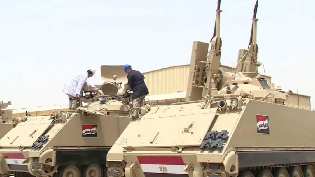 Зенітний гарматно-ракетний комплекс Sinai-23 на шасі БТР М113