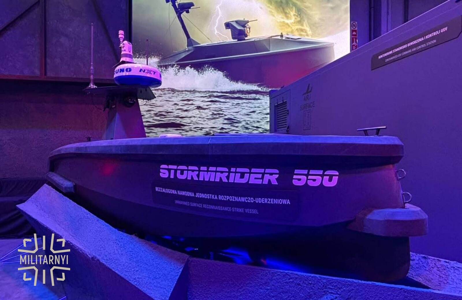 Poland Develops New StormRider 550 Maritime Drone