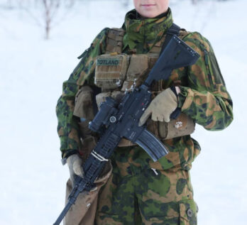 Norwegian soldier wearing the NCU 23 uniform. Photo credits: Norwegian Armed Forces
