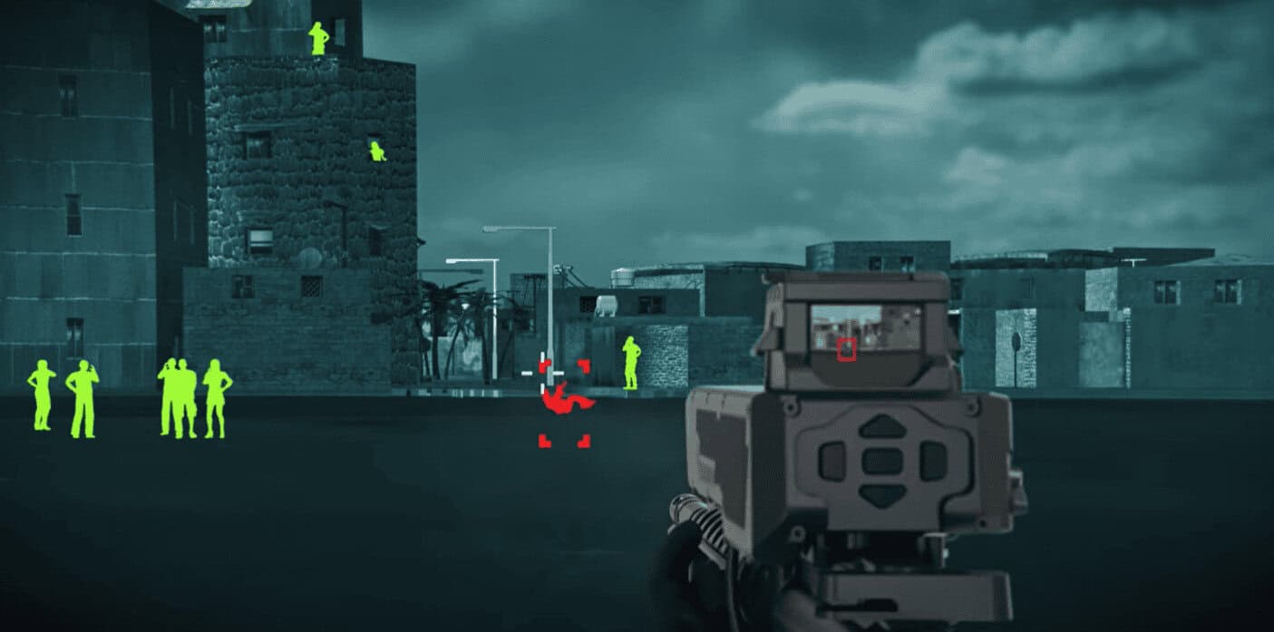 Illustration of the system in operation. Source: Smart Shooter
