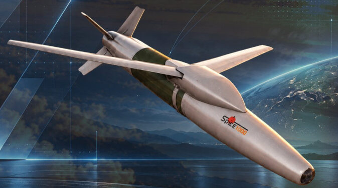 SPICE 1000 high-precision munition. Rendering: Rafael
