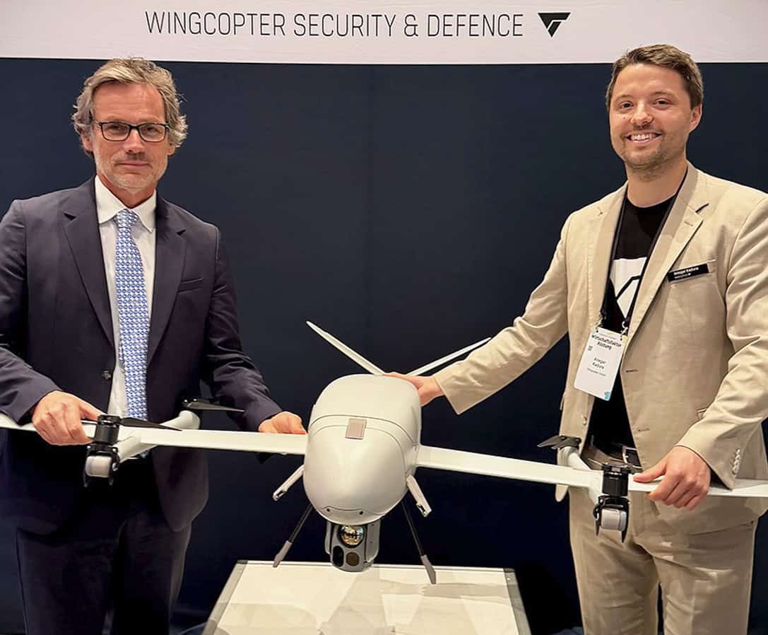 Німецькій розвідувальний дрон Wingcopter 262. 2026 рік. Фото: Wingcopter GmbH