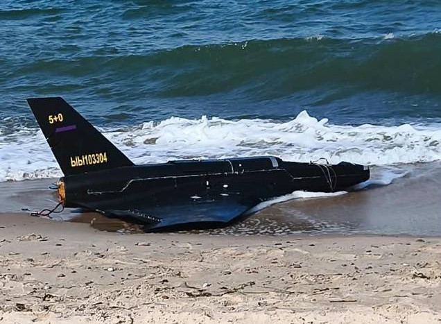 Russian Drone Spotted Off the Baltic Sea Coast in Poland