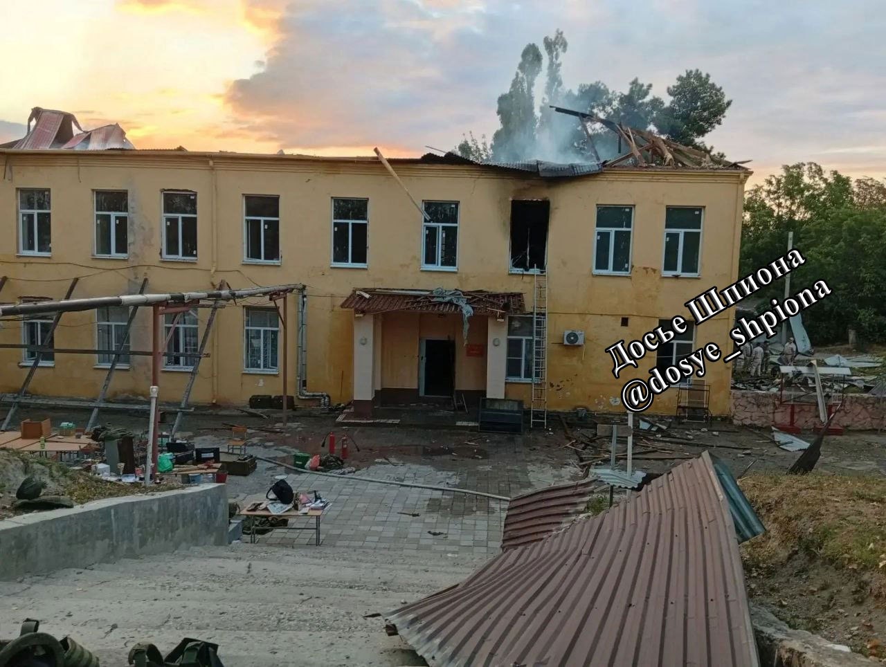 Ukrainian Forces Struck Barracks of  Russian Drone Unit in Novorossiysk