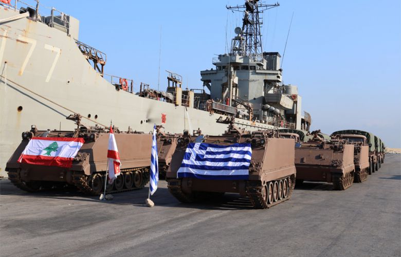 Greece Delivers M113 APCs and Trucks to Lebanon