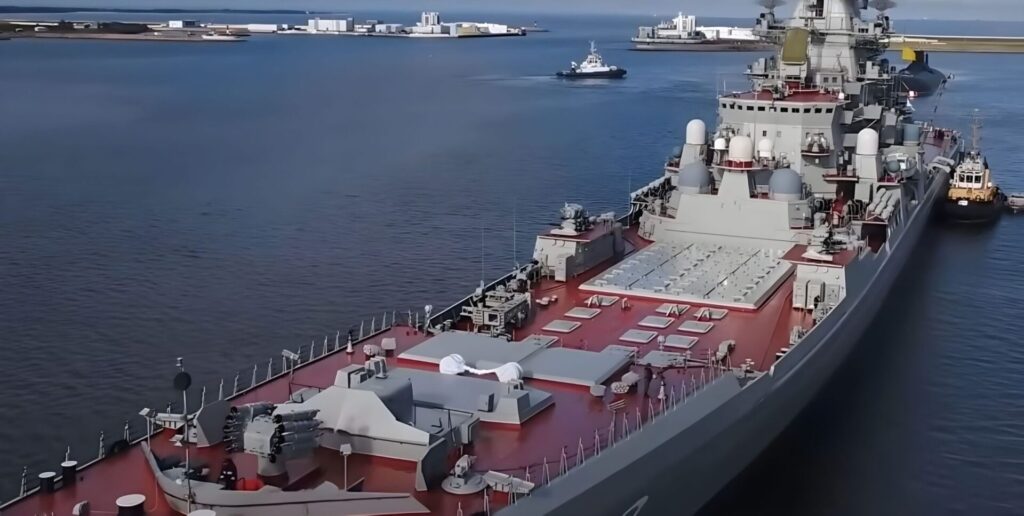 Admiral Nakhimov during trials in 2025. Photo credits: militaeraktuell.at