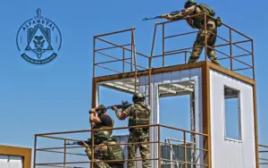 Training at the Alfa-Metal camp. Photo credits: the organization