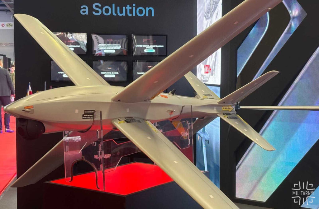RAM-2X strike UAV at MSPO 2026. September 8, 2026. Photo credits: Militarnyi
