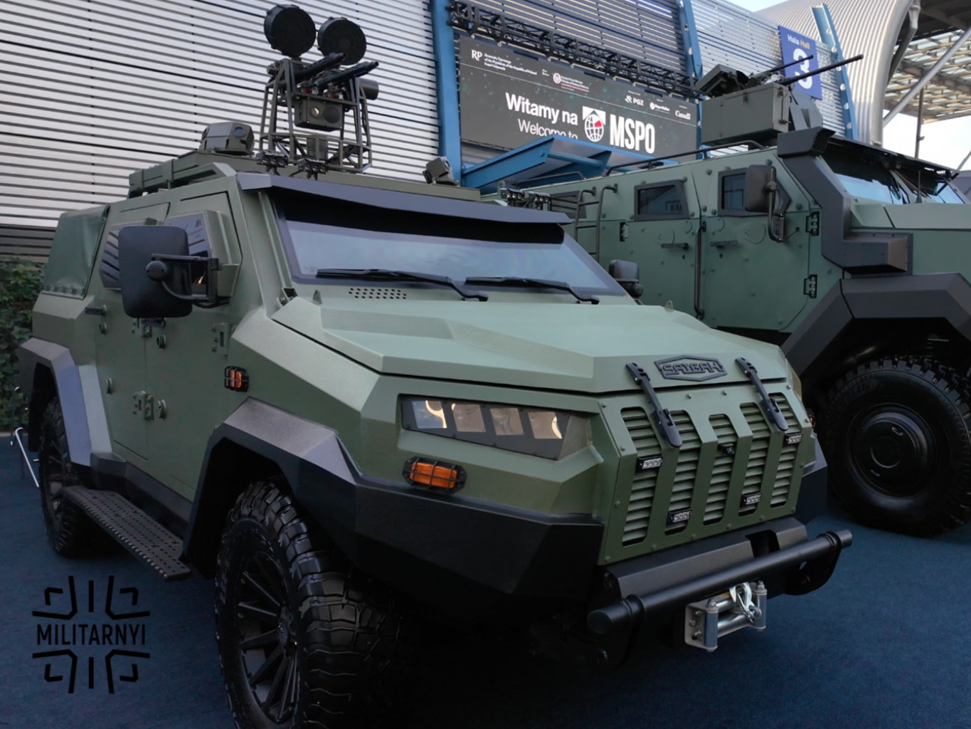 Компанія «Українська бронетехніка» представила бронеавтомобіль «Сайгак»