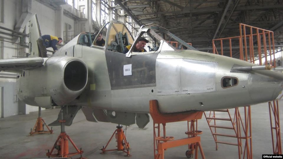 Білорусь планує налагодити складання штурмовиків Су-25