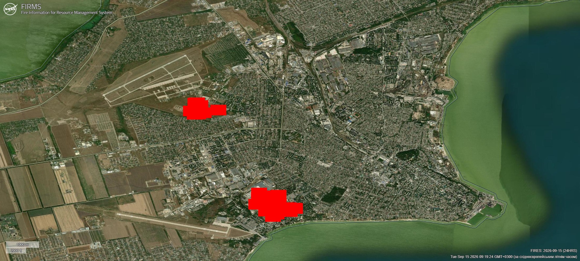 Ozon Warehouse and Airbase on Fire in Taganrog After Drone Attack