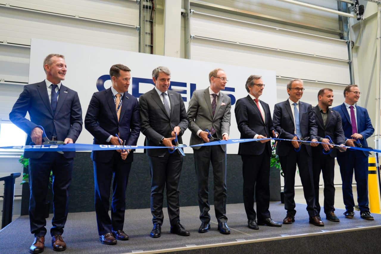 Opening of the Piranha repair center in the German city of Neubrandenburg. September 2026. Photo credits: GDELS
