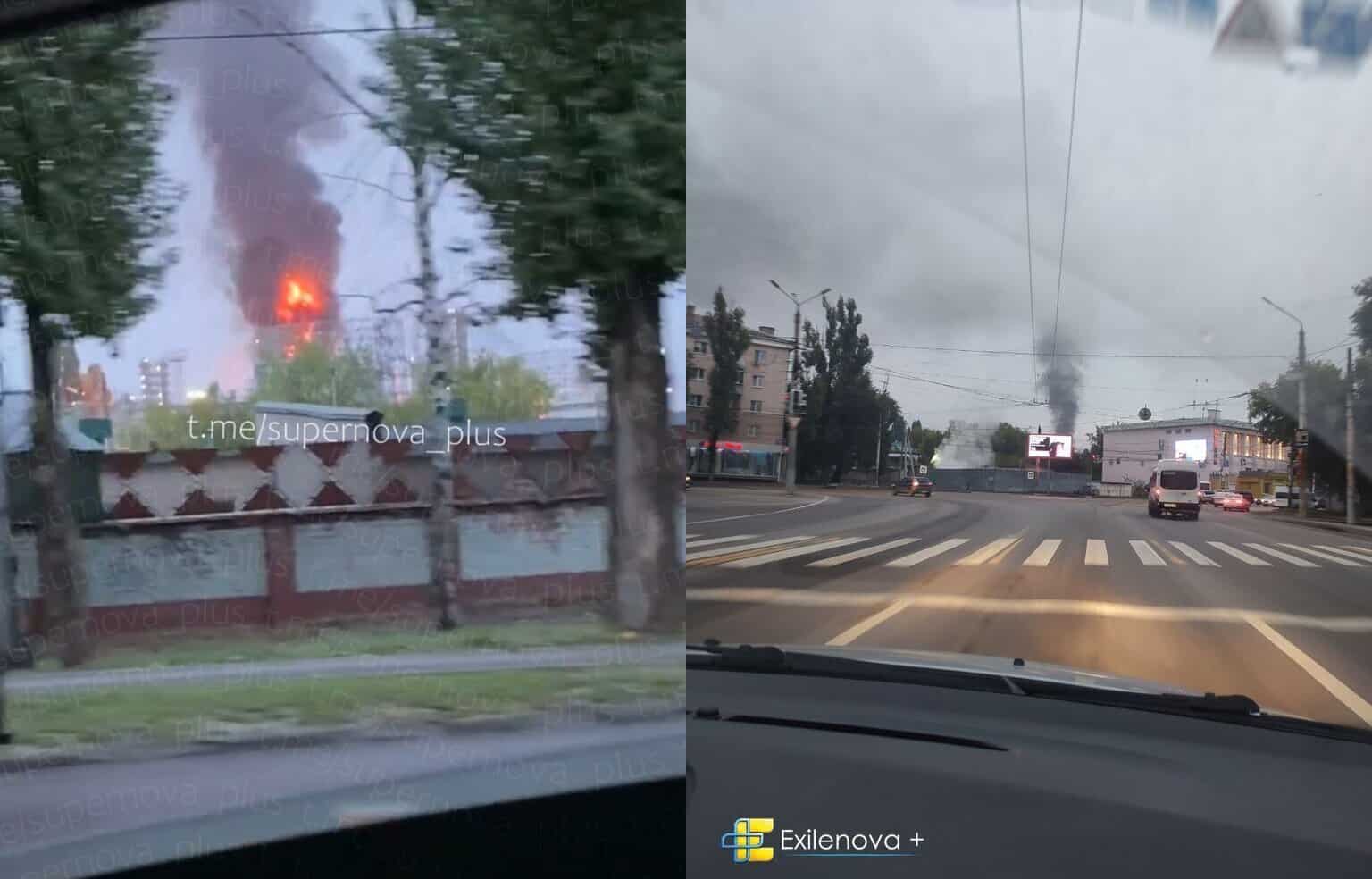 У Воронежі під удар потрапив нафтохімічний завод «Воронежсинтезкаучук»
