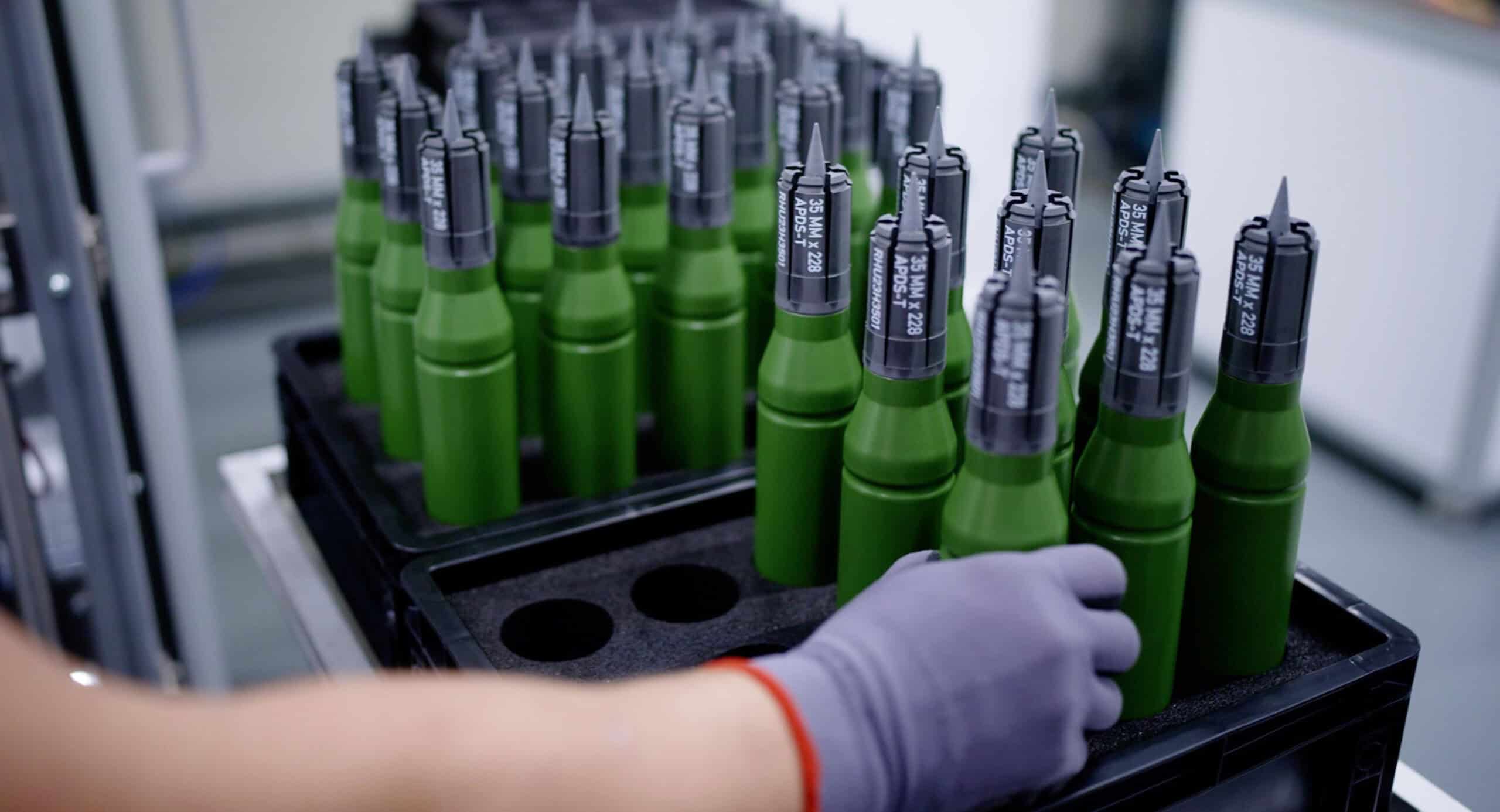 Rheinmetall to Launch 20–35 mm Ammo Production Line in Spain