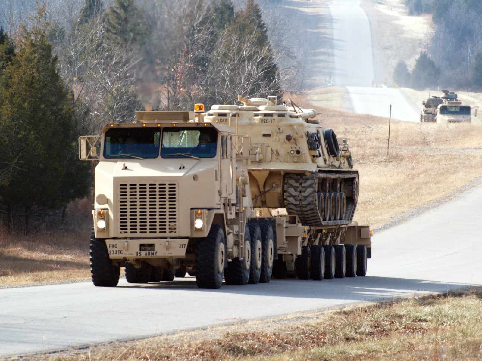 Morocco Purchased 50 M1070 Tractor-Trailers and Semi-Trailers from Oshkosh Defense