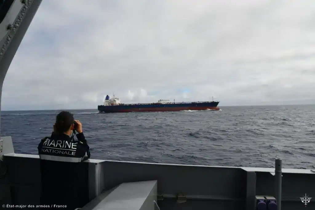 France Intercepts DF Peak Tanker Linked to Russia’s Shadow Fleet