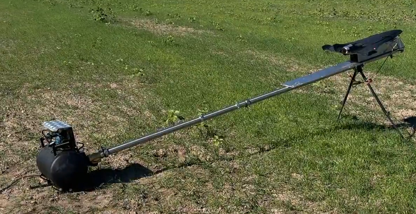 F-Jet 80 interceptor drone developed by F-Drones. Screenshot from a F-Drones video
