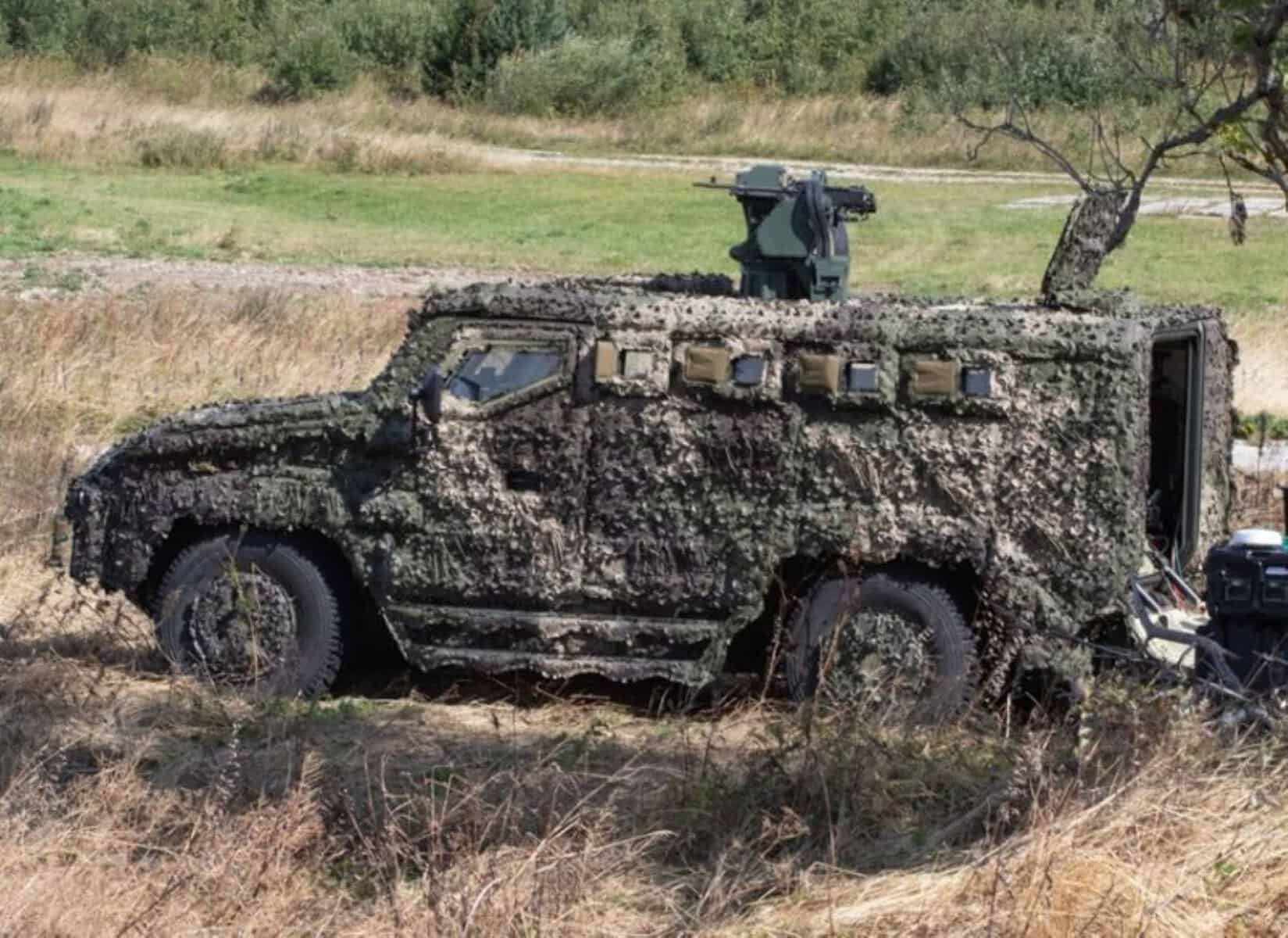 У Чехії випробували MARS 4×4 із кулеметним модулем Gladius Twin для боротьби з дронами
