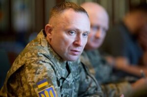Commander-in-Chief of the Armed Forces of Ukraine Mykhailo Drapatyi. Photo credits: Office of the President
