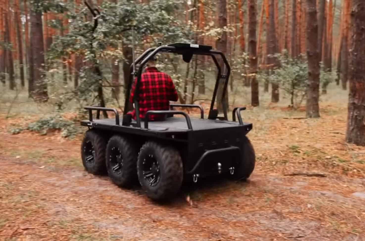 Наземний дрон Ratel H спецпідрозділу ГУР "Артан". Кадр з відео спецпідрозділу